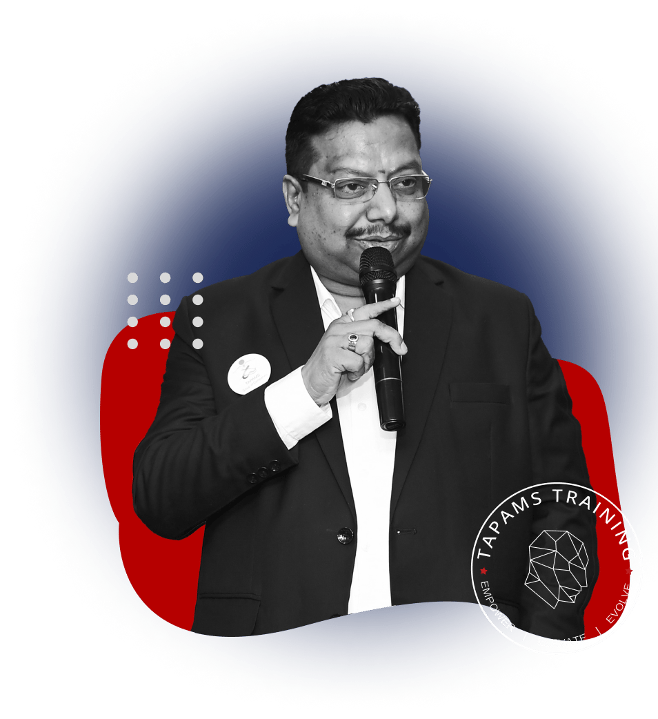 Dr. P. Meganathan speaking at a professional event